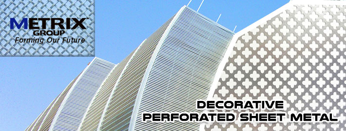 Metrix Group - Perforated Aluminium Sheet - Addify